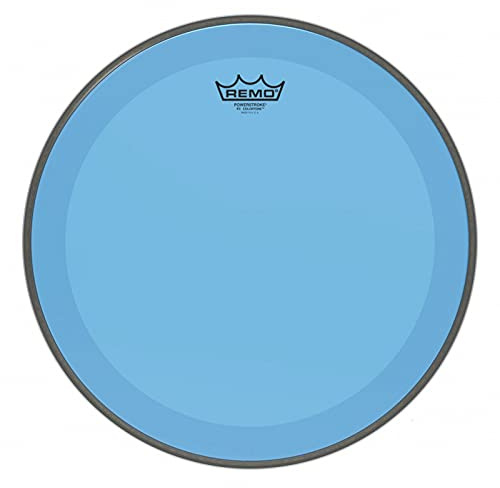 Remo Schlagzeugfell Colortone Powerstroke 3 Clear Blau – 16″ – P3-1316-CT-BU