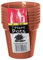 ACCURATE Lot de 7 Pots de Jardin Parfaits pour la Culture de boutures ou Le piquage Couleur Terre Cuite Taille 10 cm