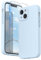 SURPHY Liquid Silicone Case for iPhone 13 mini Case, Individual Protection for Each Lens Shockproof Rubber Full Body Thickened Design for iPhone 13 mini 5.4 inch 2021, Cloud Blue