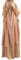 Frauen Jilbab Kleid Muslim Langarm Maxi Gebetsrobe Einfarbig Lose Vollständige Bedeckung Khimar mit Rock für 2-TLG Outfit für Außenbereich Khaki One Size