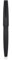 Jinhao 80 Black Fiber Brushed Fountain Pen, Iridium Ultra Fine Nib with Converter and Small Pen Bag Set (Black Clip)