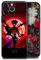Japanische Anime-Schutzhüllen, matt, weiches Silikon, stoßfest, Manga-Druck, Schale (Asta Dämonenform, schwarzes Kleeblatt, für iPhone 14)