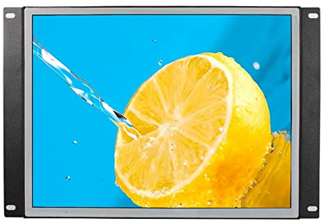 VSDISPLAY Industrieller Außenmonitor, mit 12,1 Zoll 800x600 4:3 Bildschirm | DVI VGA Auido Anschluss, Wandmontage