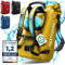 Nextcover® NEU 3in1 Fahrradtasche für Gepäckträger [Aquashield] - Gepäckträgertasche, Fahrradtasche Rucksack und Umhängetasche [25 Liter] I Fahrrad Tasche wasserdicht I Fahrradtaschen Gepäckträger
