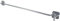 IRONTITE® Extra Long Cabin Hook 450mm (18), Gate Hook and Eye Latch Lock, Heavy Duty Door Hook and Eye Latch Known As Cabin Hooks for Doors. Ideally Suited to Shed Doors and Gates. (Galvanised)