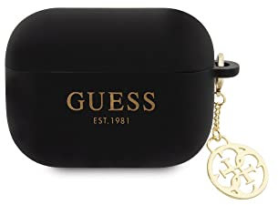 GUESS 4G Charms Silicone Case for Airpods Pro 2 Black - GUAP2LSC4EK
