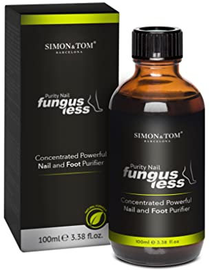 FungusLess Nagel- und Fußreiniger - Reinigen, Schützen und Verjüngen Sie Ihre Füße - Verhindern Sie Bakterien, Fußpilz und Pilze.