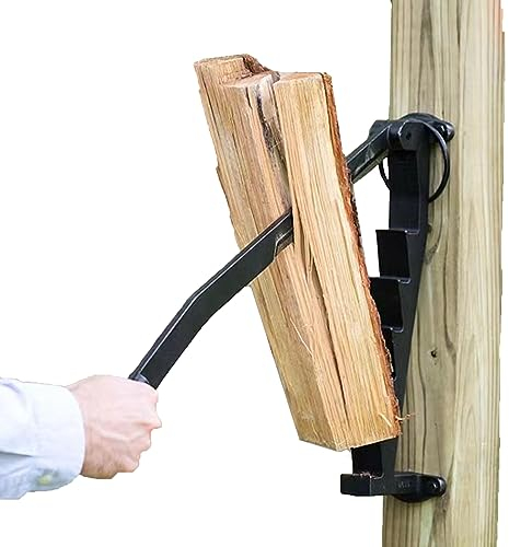 YLFYS Holzspalter Manuell, Quick Manuelles Spaltwerkzeug Brennholz Anzündspalter Handholzspalter Spanmesser Holzspaltgerät, Schnelles Und Sicheres, Für Zuhause Campingplatz Kamin