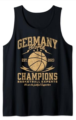 Deutschland Basketball Weltmeister 2023 Basketballteam Tank Top