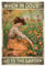 Globleland Vintage Women Metal Sign 12x8inch - Flower Garden Wall Decor for Home Coffee Shop Club