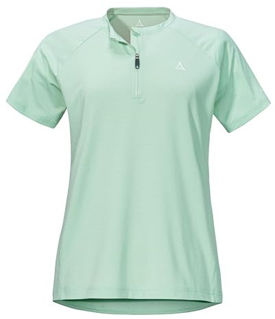 Schöffel Damen Shirt Style Wetluga WMS Fahrrad Trikot, Botanical Sky, 44 EU