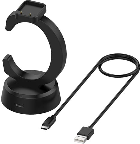 Stazione di ricarica compatibile per Huawei Watch Fit 3/Fit 2/Fit/Fit mini/Fit New caricabatterie, cavo USB tipo C cavo di ricambio per Huawei Band 10/Band 9/Band 8/Band 7/Band 6 stazione di ricarica