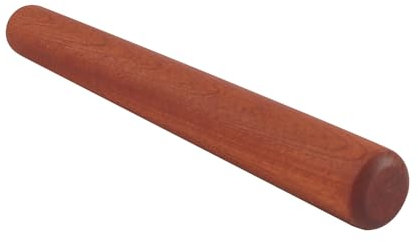 VOANZO 1 Rouleau à pâtisserie en Bois pour boulettes françaises, Rouleau à pâtisserie de 25 cm, Rouleau à pâtisserie français pour la Cuisson de la pâte à Pizza