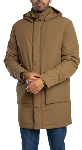 Lyle & Scott Men's Wadded Parka Jacket, Wild Nettle