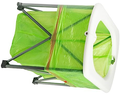 ibasenice Toilettes Pliantes Toilettes de Camping Portables Gel Toilette Camping Voyage Camping de Toilettes Portables Toilette de Camping Pliable Toilettes Portables de Camping Blanche