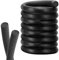 PATIKIL 1-9/16 Inch(40mm) Diameter x 6.56 Feet Backer Rod for Gaps and Joints, Foam Rope Caulk Crack Joint Filler Roll Seal Weather Strip for Home Construction, Black