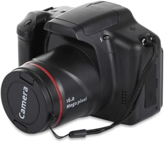 Zambuph Videocamera digitale portatile professionale a infrarossi JPEG da 2,4 pollici con schermo LCD ricaricabile per registrazione video