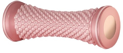 Flaroey Yoga Fascia Ball Foot Massage Wheel Foot Tendon Dredging Roller Multifunctional Foot Massage Wheel Pink