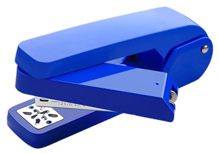 MotiveTech Swivel Desktop Manual Tool Office Stapling Tool for Classroom, Blue