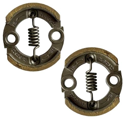 youth care Terra Ricambi Frizione Completa Rinforzata per Decespugliatore Kawasaki TJ35 TJ45 TJ53, Compatibile con Codici 13081-0635 e 13081-2224, Diametro 75 mm, Foro 10 mm, Interasse 52 mm (2PZ)