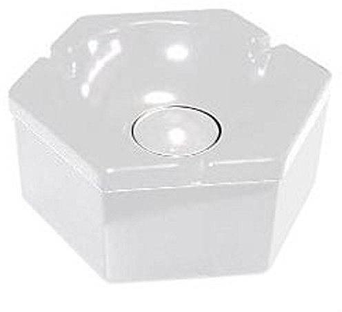 Orbit Lounge Kultiger 70er Jahre Retro Aschenbecher Hub Ashtray (White)