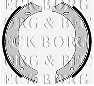 Borg & Beck BBS6365 Brake Shoes To Fit Mercedes Viano 01/04-