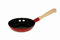 Riess, 0563-019 Classic 20 Poêle en bois émaillé avec poignée en bois et anneau de suspension Rouge 20 cm Diamètre 20 cm Hauteur 3,9 cm
