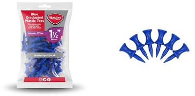 Masters Unisex's Plastic Graduated Tees (Bag of 30)