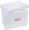 Therm Box Caja térmica de Espuma de poliestireno - Caja térmica para Alimentos y Bebidas - Enfriador y Calentador de Espuma de poliestireno (40x30x32cm - 13,2L de Volumen) Reutilizable