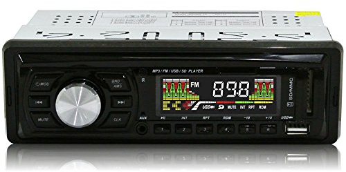 Ezonetronics®Autoradio KFZ-FM- und MP3-Stereo-Radio Empfänger Auto-MP3-Player USB/SD/AUX inklusive Fernbedienung lc044