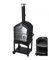Koopman International E12300070 Horno Barbacoa, Negro, 162x50x37,6 cm