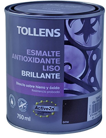 Tollens 8710 Esmalte Antioxidante Liso Brillo, Tabaco, 750 ml