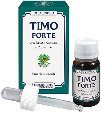 Erboristeria Magentina - Timo Forte - Olio Respiro 10 Millilitri