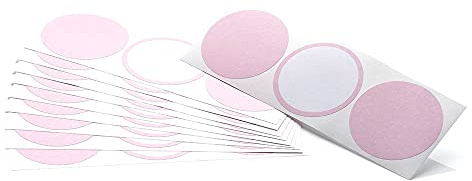 Colop NIO Aufkleber NI303Rø 45 mm, 10 x 3 Stück, Rose