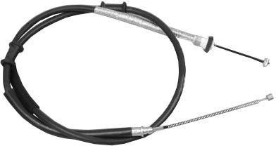 Borg & Beck BKB2861 Brake Cable- Rh Rear To Fit Fiat Punto Grande 1 3D/1 4 05-