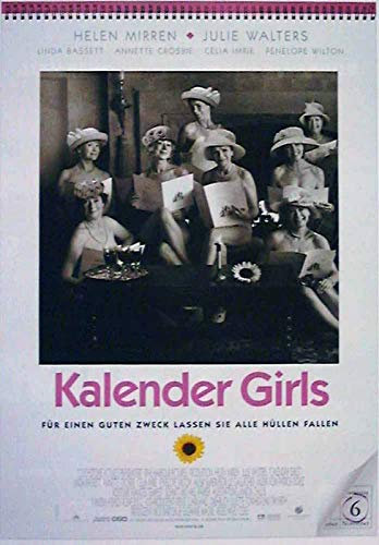 Kalender Girls - Helen Mirren - Julie Walters - Filmposter 37x53cm gerollt