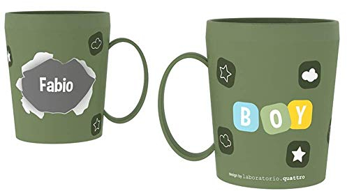 Disney TAZZA IN PLASTICA CON NOME E DISEGNI - FABIO - RYN029