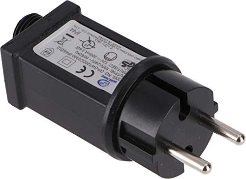 GURU SHOP Trafo 230V für Aussenstern - für Kaspar 55 cm + Outdoor LED-Sternkette, Kunststoff, Elektrozubehör