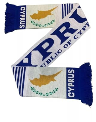 Cyprus Zypern Schal Fanschal Fussball Schal