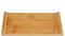 Natürliche Bambus-Tee-Tischplatte, japanisches/chinesisches Kung-Fu-Tee-Zubehör, Drainage-Massivholz-Tee-Tablett, Tee-Serviertablett 10,43x 5,08 x 0,71, Originalfarbe