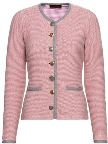 Reitmayer Linksstrickjacke mit Hirschstick