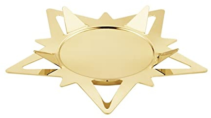 Georg Jensen Classic Christmas Star Säule Kerzenhalter von Flemming Eskildsen