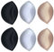 KFLY 3 paia di Inserti Reggiseno Rimovibili Inserti in Spugna Imbottitura Reggiseno Cuscinetti per Reggiseno Sportivo Inserti Reggiseno Push Up per Costume da Bagno Bikini Senza Spalline Abiti