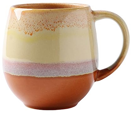 Grande Tasse à Café en Faïence 500 ml, XXL Avec Anse, en Porcelaine