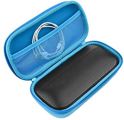 Hard Case for Bose Speaker,EVA Hard Shell Protective Travel Carrying Case Bag for Bose SoundLink Flex Portable Speaker (Blue)