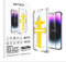 SETHCO Premium Grade A+ Tempered Glass Screen Protector for iPhone 13 Pro Max / 14 Plus, Easy App, Ultra Clear, Scratch Proof, Oleophobic Coating, 2.5D Round Edge, Original Touch, Bubble Free