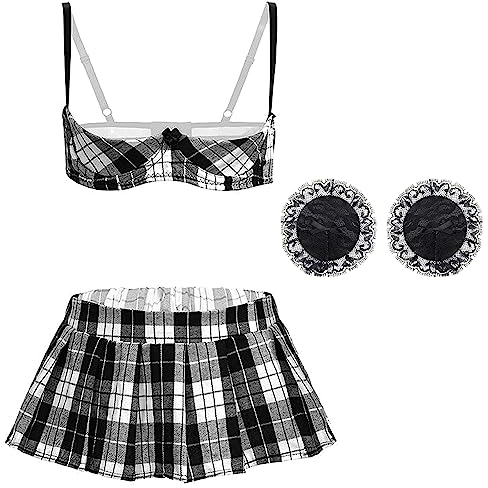 VicSec Set Intimo Mezza Coppa (Style B, Taglia Unica)