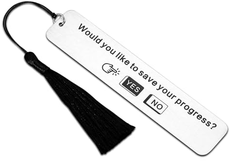 Anime-Lesezeichen für Frauen und Männer, Final Fantasy Fans, Geschenk für Ihn und Sie, lustiges Schwert, Buchmarker für Spiele-Fans, Weihnachten, Geburtstag, Geschenk für Teenager, Jungen, Mädchen,