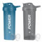 ACUNA POWER Shaker Bottle For Protein Powder 700 ml (Pack Of 2) | BPA Free Leakproof Screw On Lid Secure Drink Flip Cap, Sports Gym Supplement Protein Shake Bottle (Sea Blue- Grey -Power)
