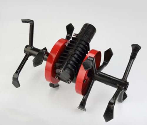 topolenashop Zappe per decespugliatore a Scoppio motozappa Gruppo zappette decespugliatore motozappa Fresa ingranaggio Zappe 9 Denti Ø26 mmArt-07493